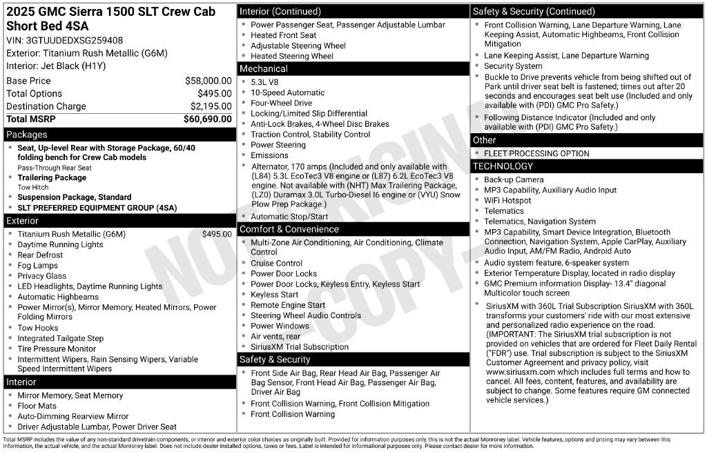 gmc sierra 1500 2025 3GTUUDEDXSG259408 image gmc sierra 1500 2025 3GTUUDEDXSG259408 image